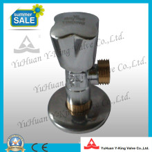 Válvula de triângulo angular de latão cromado forjado com preço de fábrica (YD-D5026)
